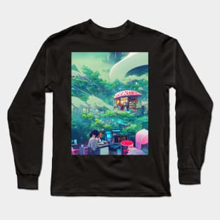 Garden Cafespace Long Sleeve T-Shirt